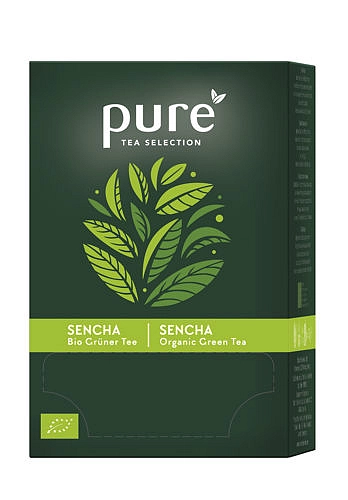 0003766 sackovy caj pure tea selection bio sencha 25ks 500
