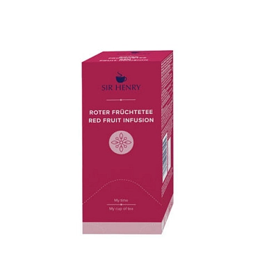 0004305 sackovy caj sir henry cerveny ovocny caj 25 ks 500