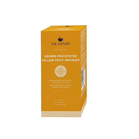 0004316 sackovy caj sir henry zluty ovocny caj 25 ks 500