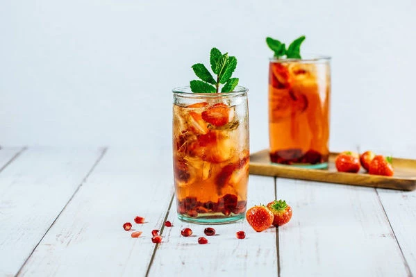 Goji a granátové jablko - cold brew