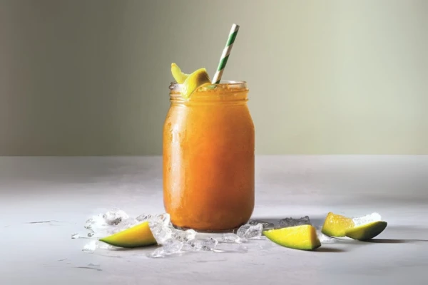 Ledová tříšť lemon tea a mango