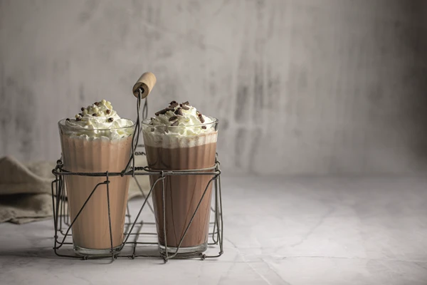 Horká čokoláda s kokosem