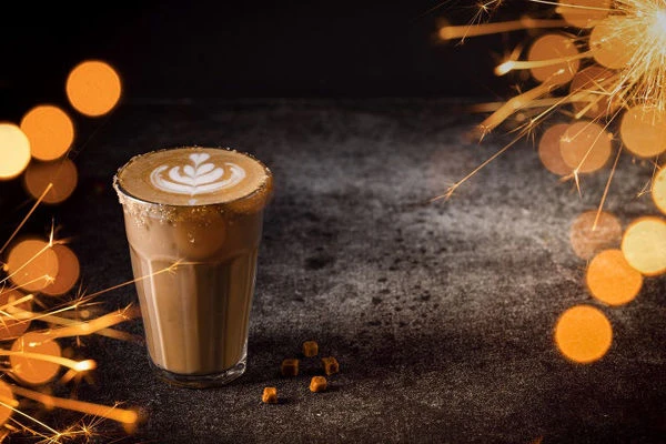 Karamelové latte bonfire