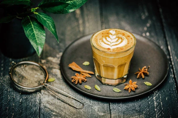 Spiced flat white