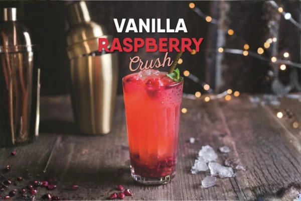 Malinovo-vanilková tříšť