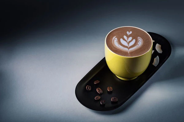 Mocha káva s kokosem