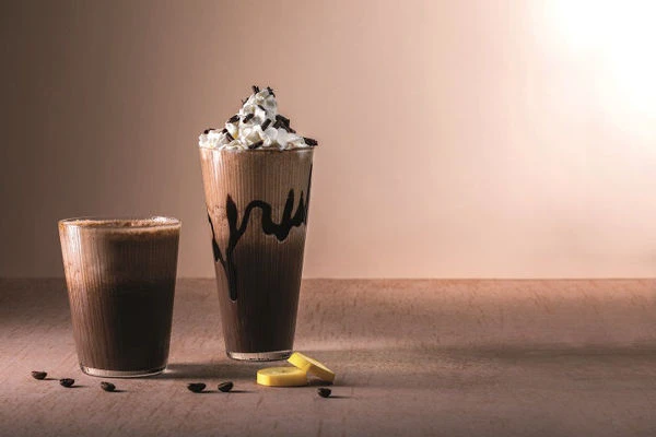 Banánovo-kávové smoothie